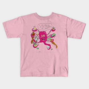 I Can Hug All of My Friends at Once! Kids T-Shirt